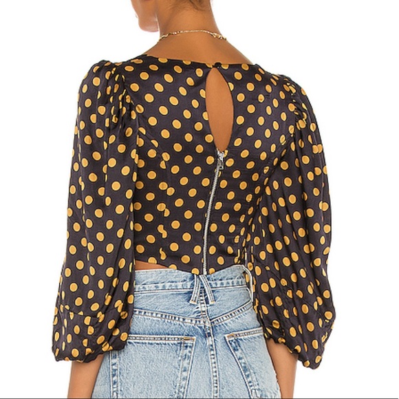 For Love & Lemons Lark Blouse - Picture 2 of 2